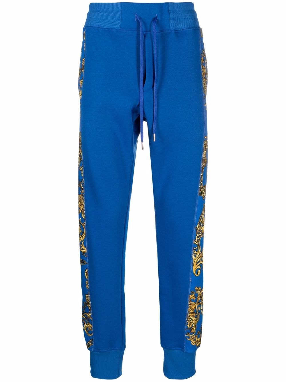 фото Versace jeans couture спортивные брюки с принтом baroque