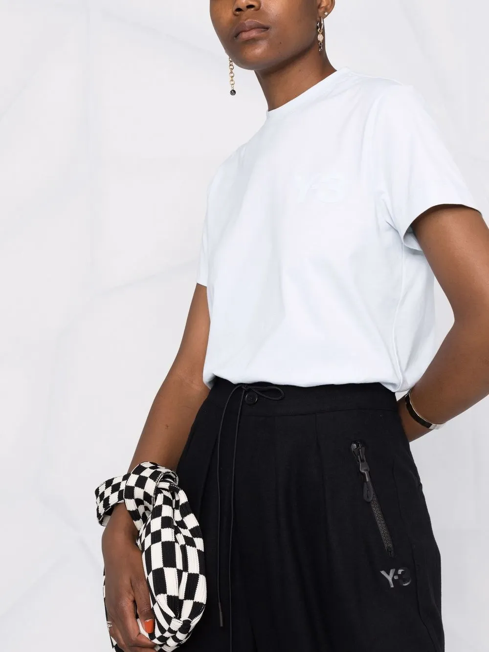 фото Y-3 футболка с логотипом