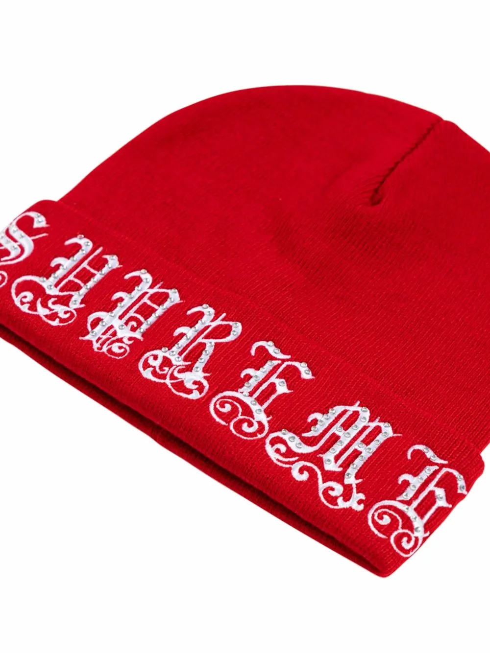 Supreme Old English Rhinestone Beanie