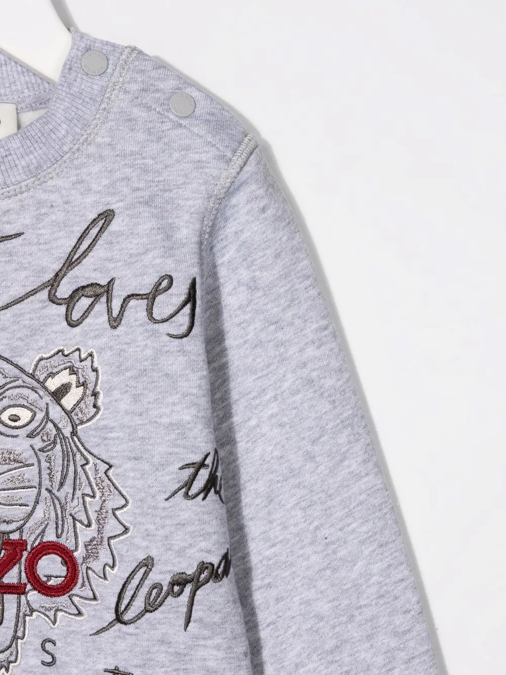 фото Kenzo kids толстовка с принтом