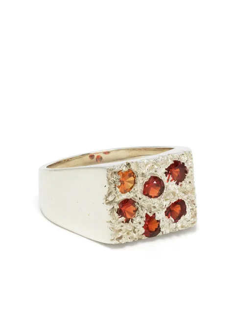 Bleue Burnham Rose silver ring