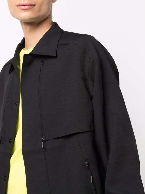 Y-3 Drawstring Shirt Jacket - Farfetch