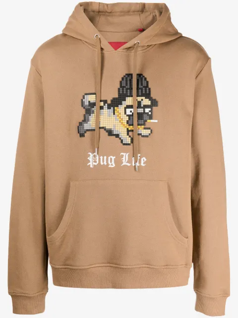 Mostly Heard Rarely Seen 8-Bit Pug Life pullover hoodie 