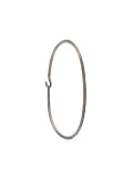 WERKSTATT:MÜNCHEN engraved bangle bracelet - Silver