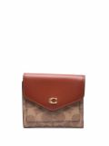 Coach monogram-patterned wallet - Brown