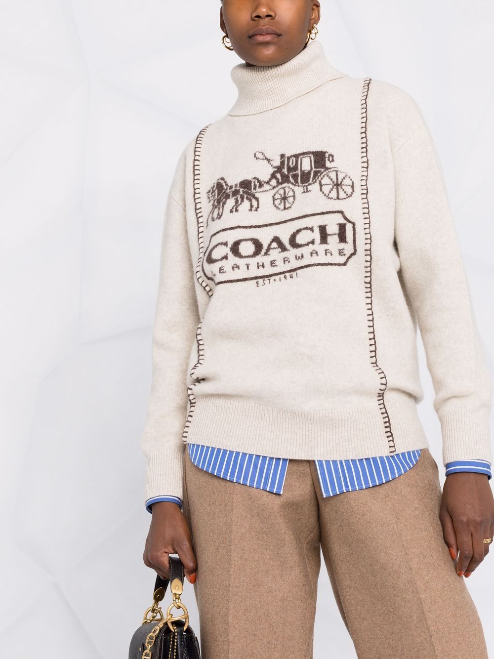 Coach Suéter Horse And Carriage De Lã e Cashmere - Farfetch