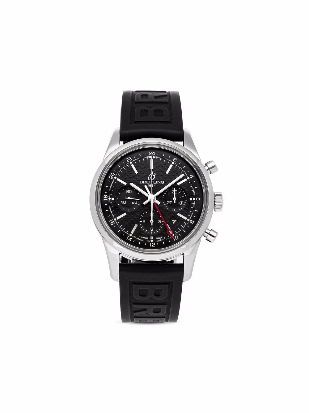 фото Breitling наручные часы transocean chronograph gmt limited edition pre-owned 43 мм 2021-го года