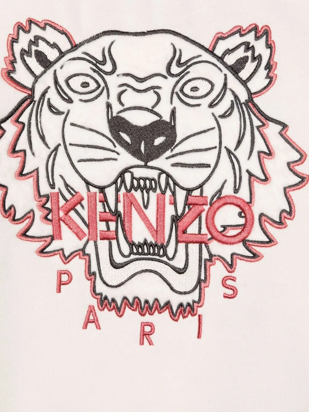 фото Kenzo kids толстовка с вышивкой tiger