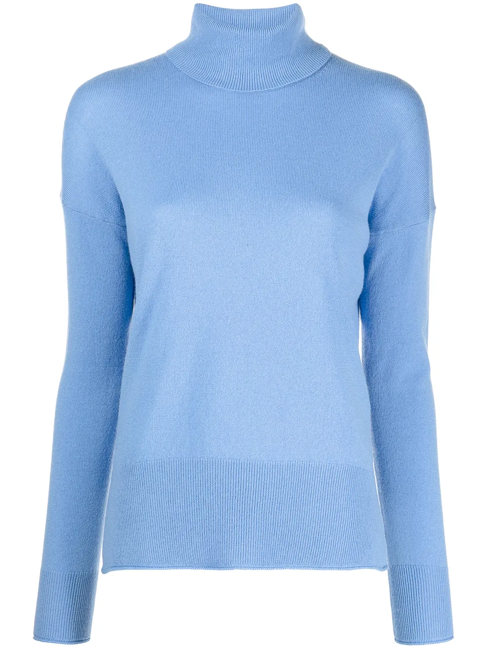 

Theory roll-neck cashmere jumper - Blue