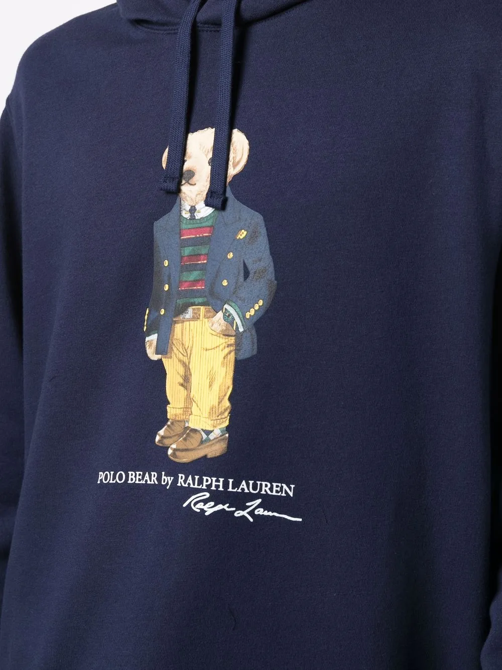 фото Polo ralph lauren худи с принтом polo bear