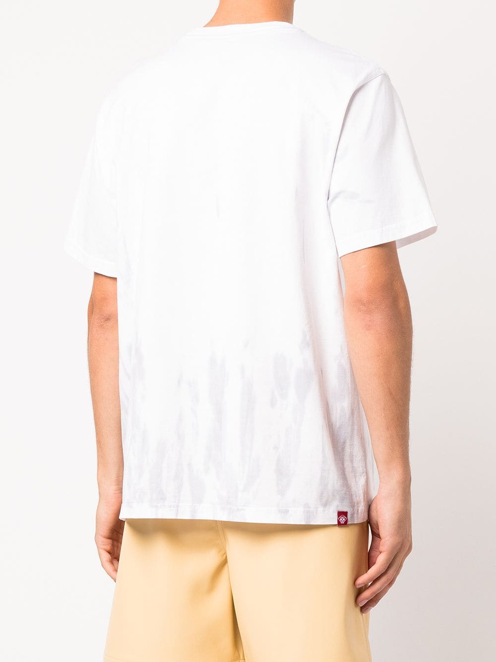 Shop Mostly Heard Rarely Seen 8-bit Drip-dye Canary Hi-top T-shirt In White