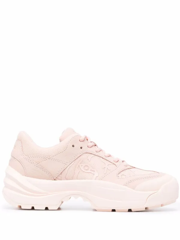 Sneakers chunky con logo goffrato Farfetch Scarpe Sneakers Sneakers chunky Rosa 