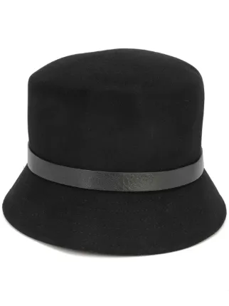 Valentino Roman Stud Suede Bucket Hat 