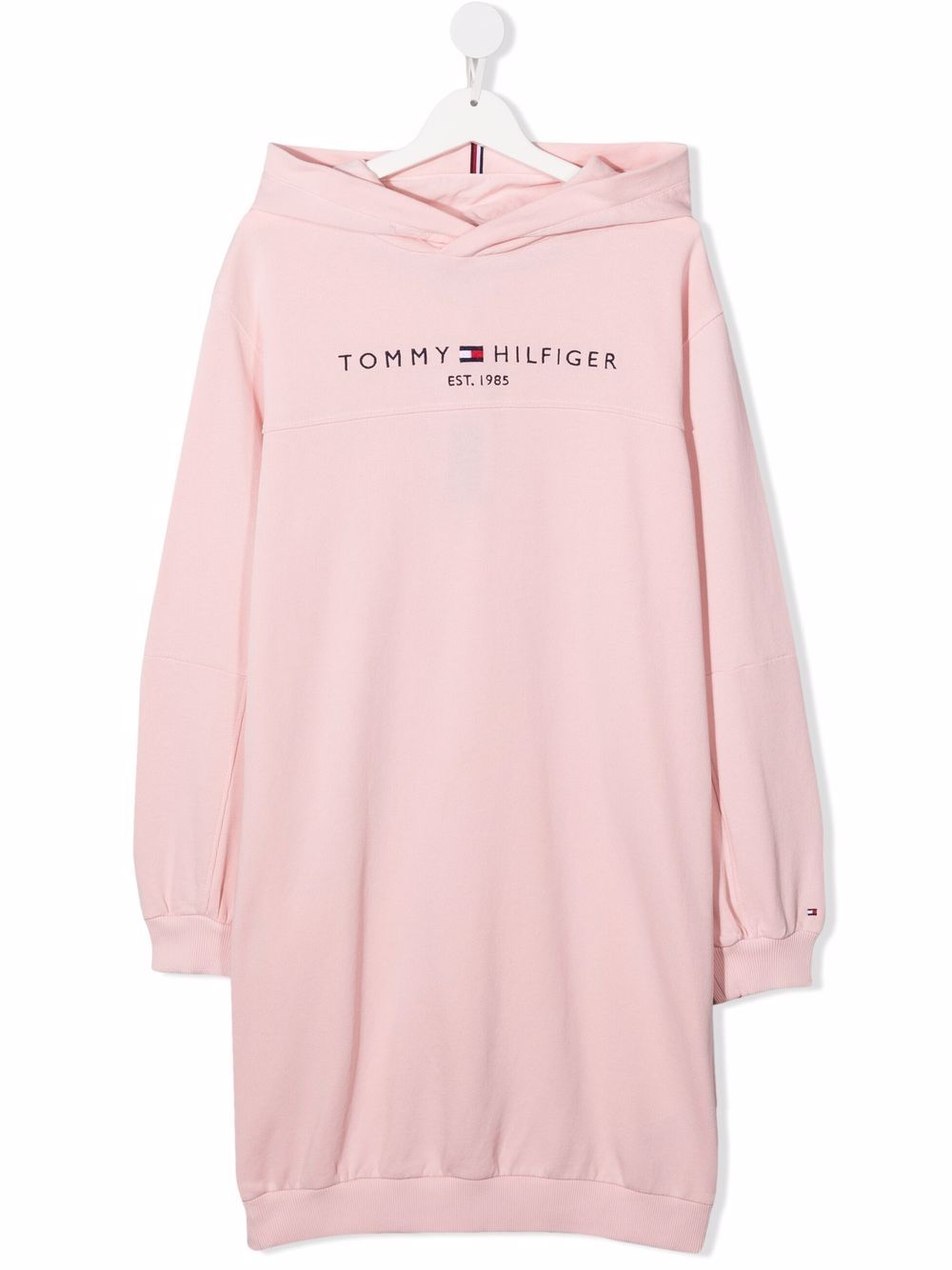 фото Tommy hilfiger junior платье-худи с логотипом