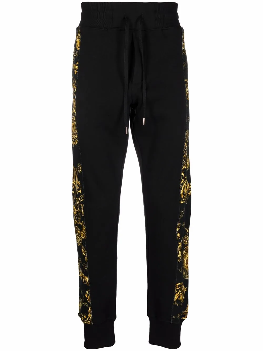 

Versace Jeans Couture pants con estampado Barocco - Negro