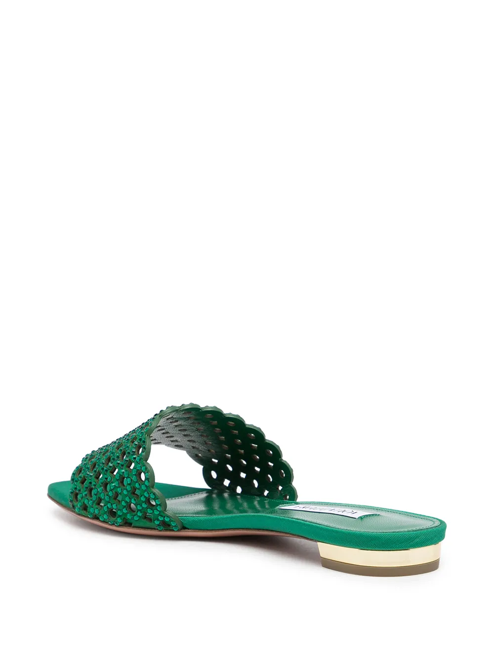 фото Aquazzura сандалии crystal candy