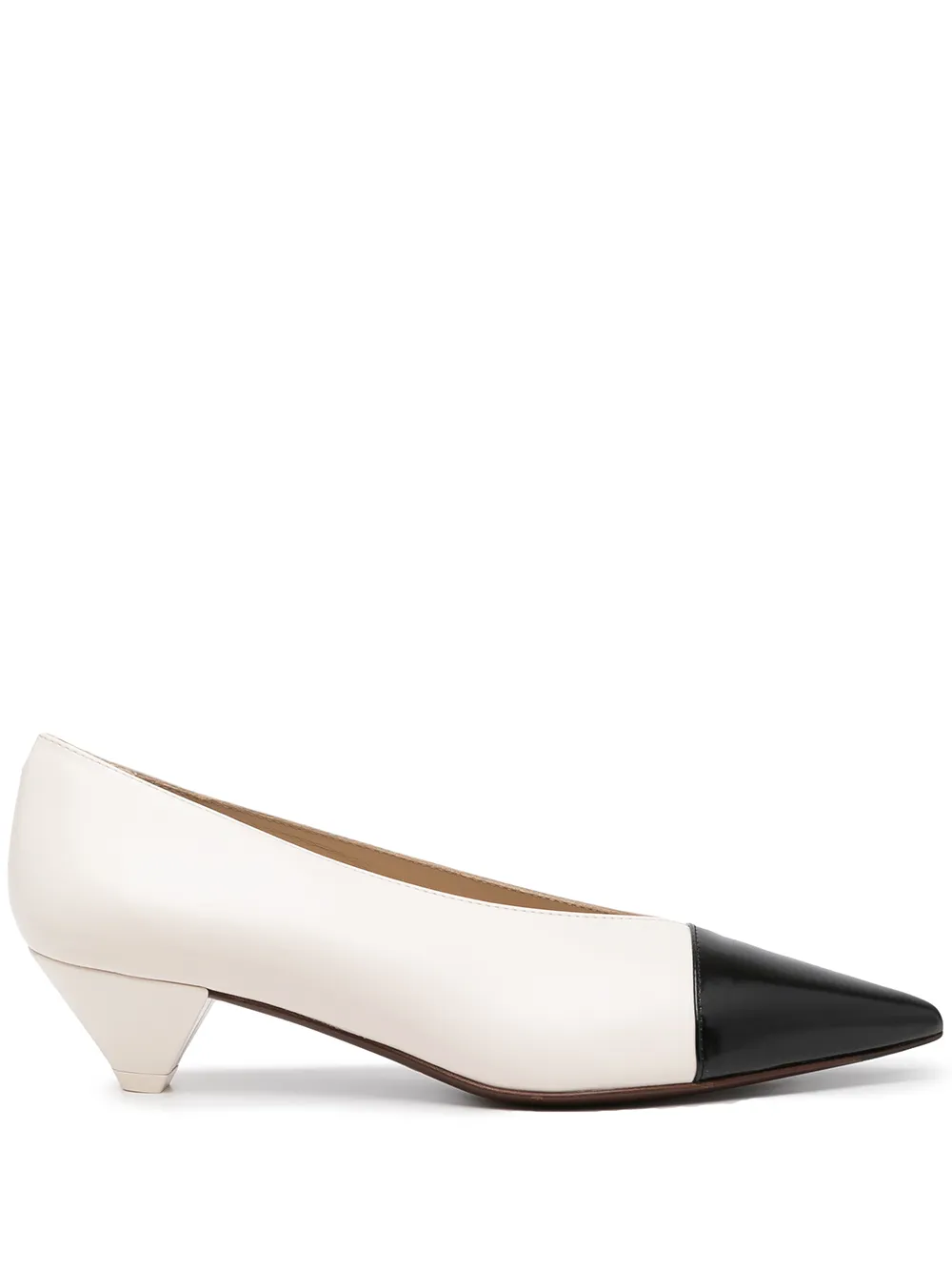 

Tod's toe-cap leather pumps - Neutrals