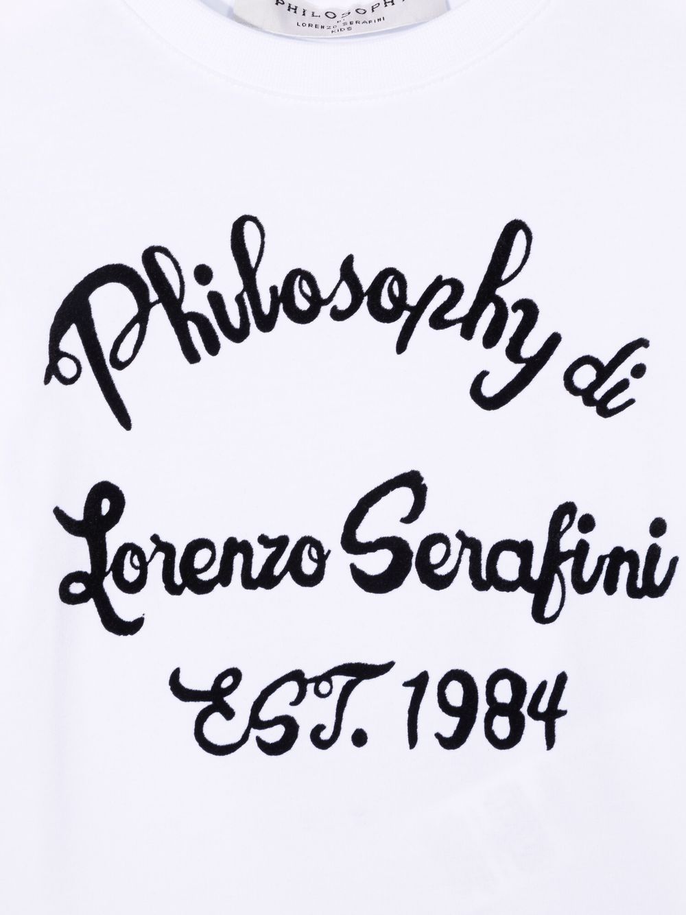 фото Philosophy di lorenzo serafini kids футболка с логотипом