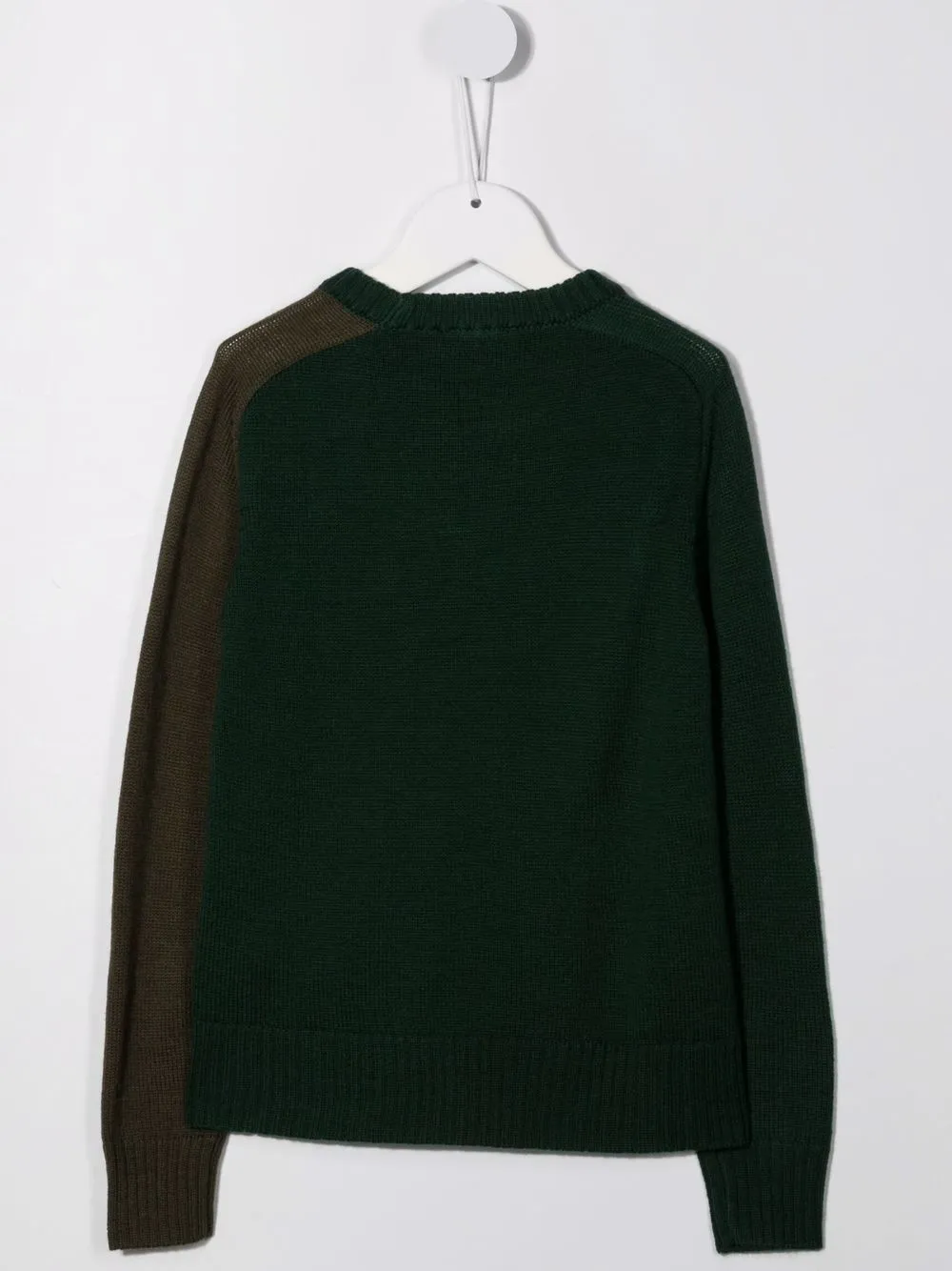 Diesel Kids Intarsia trui Groen