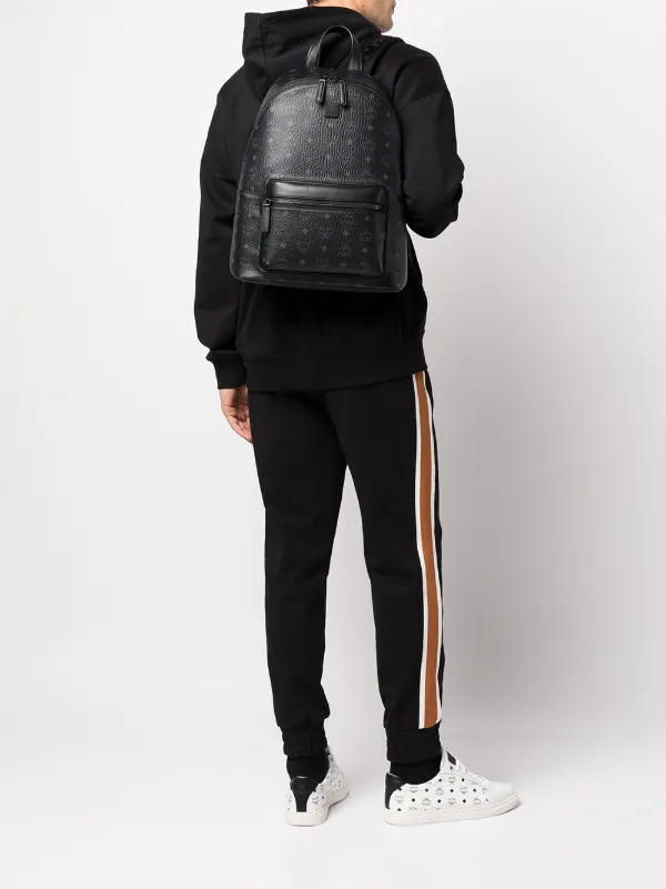 Mcm Stark Medium Backpack - Black