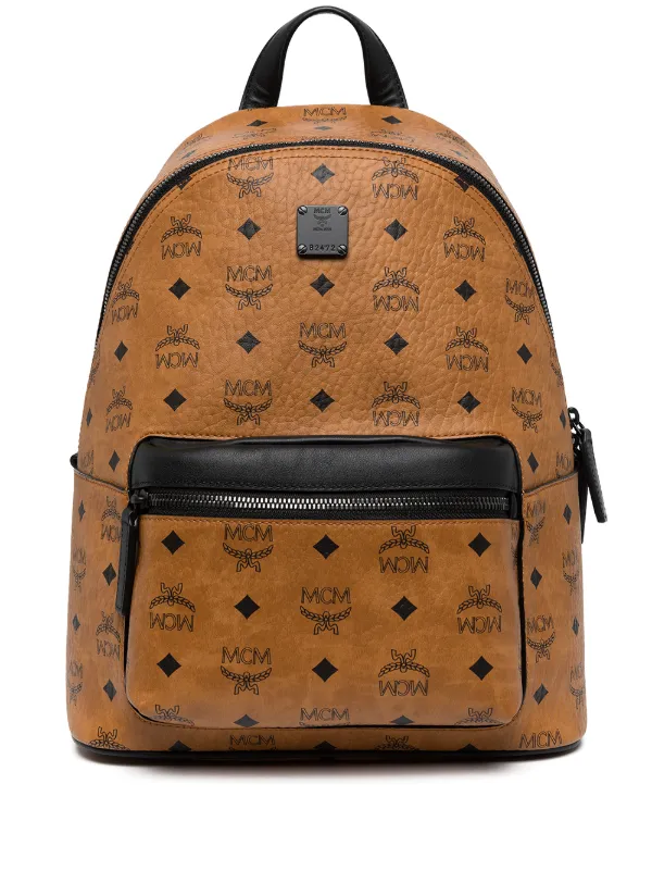 Mcm Stark Backpack Small Black One Size