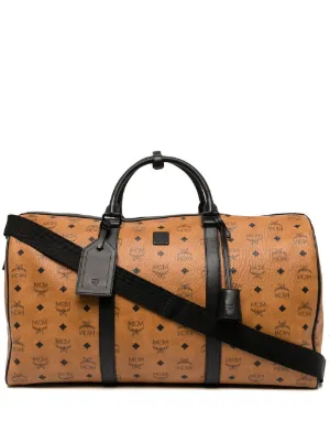 MCM Mini Visetos Hat Box Bag - Farfetch