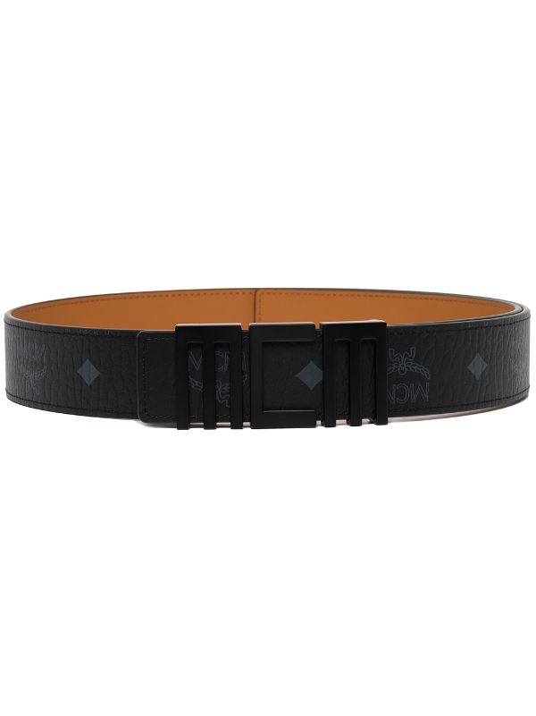 mcm monogram belt