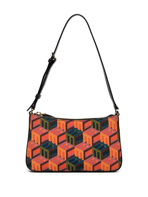 MCM Mini cubic-monogram Shoulder Bag | Multicolour | FARFETCH