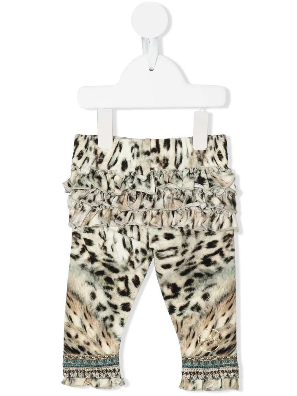 

Camilla Snow Whispers graphic-print leggings - Neutrals