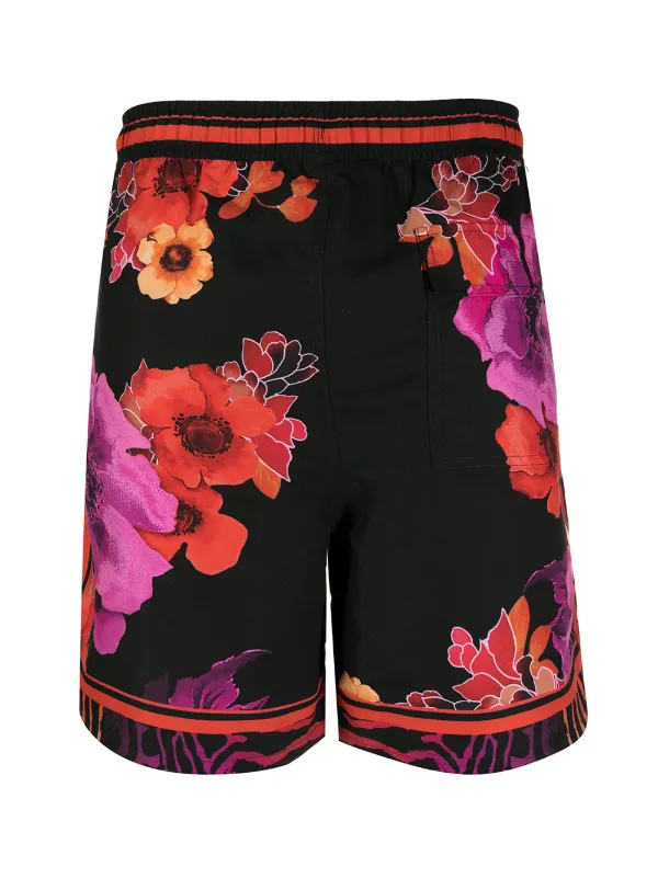 Camilla floral-print Swim Shorts - Farfetch
