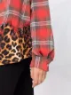 R13 tattered-hem plaid shirt