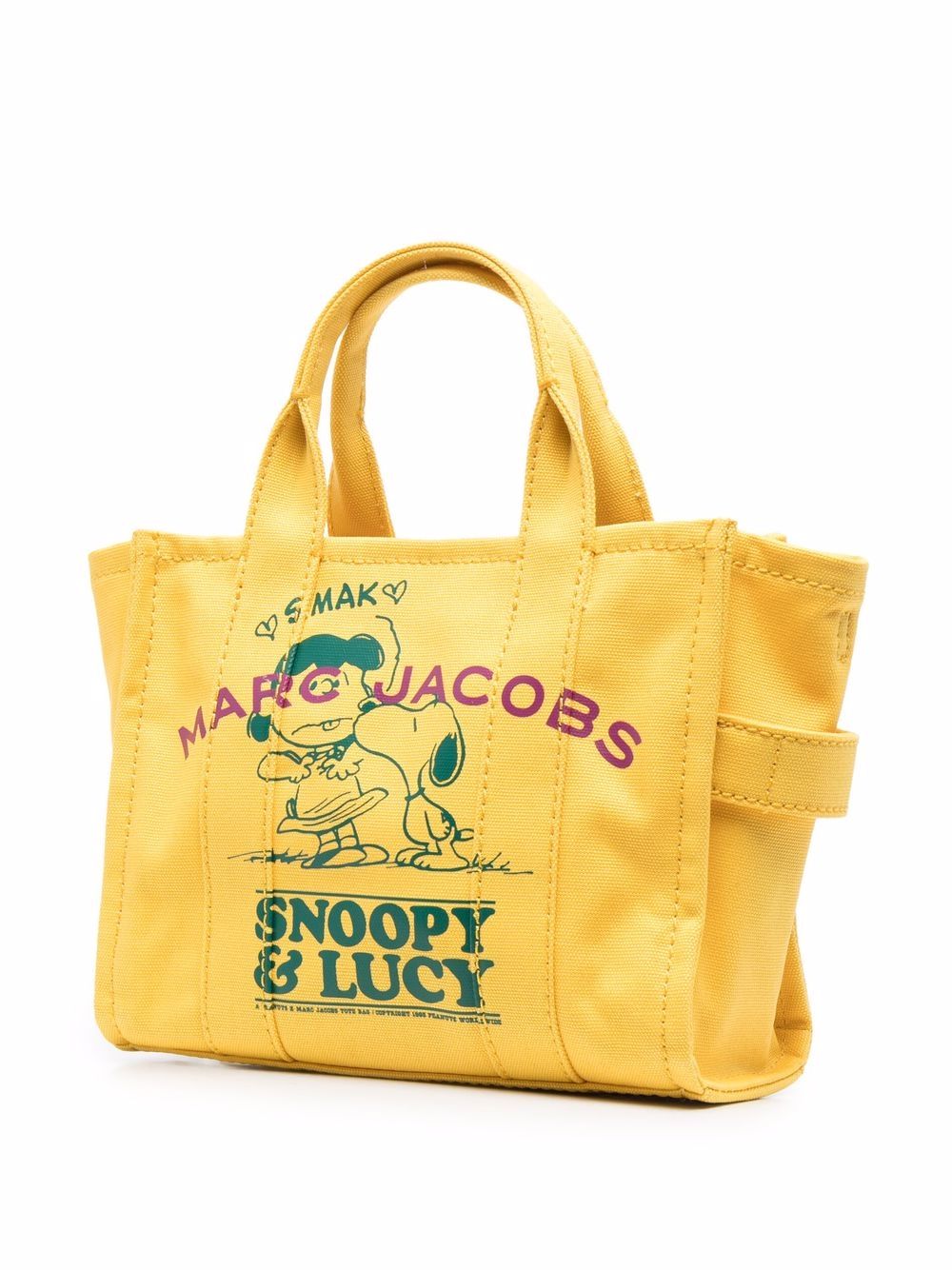 фото Marc jacobs сумка-тоут the tote bag из коллаборации с peanuts