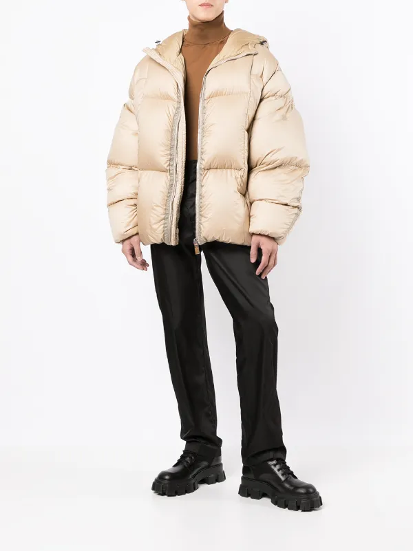 Givenchy 4G Oversized Puffer Jacket | Brown | FARFETCH