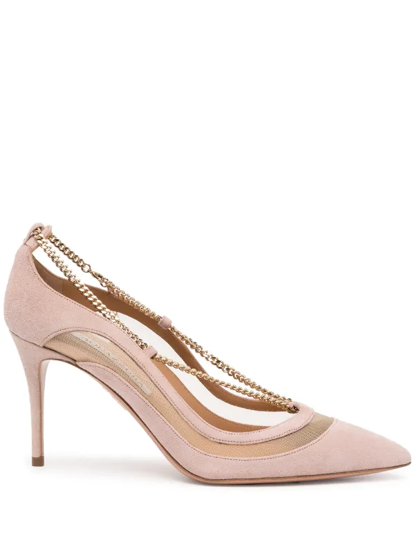 Shop Aquazzura Rumeur 85mm pumps with 