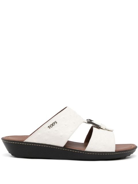 Tod's textured leather sandals