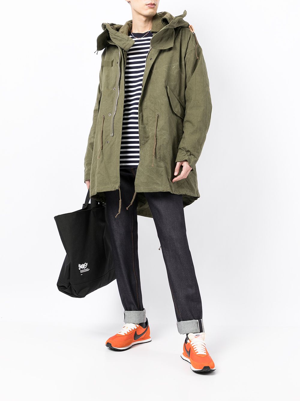 Readymade Parka met capuchon - Groen