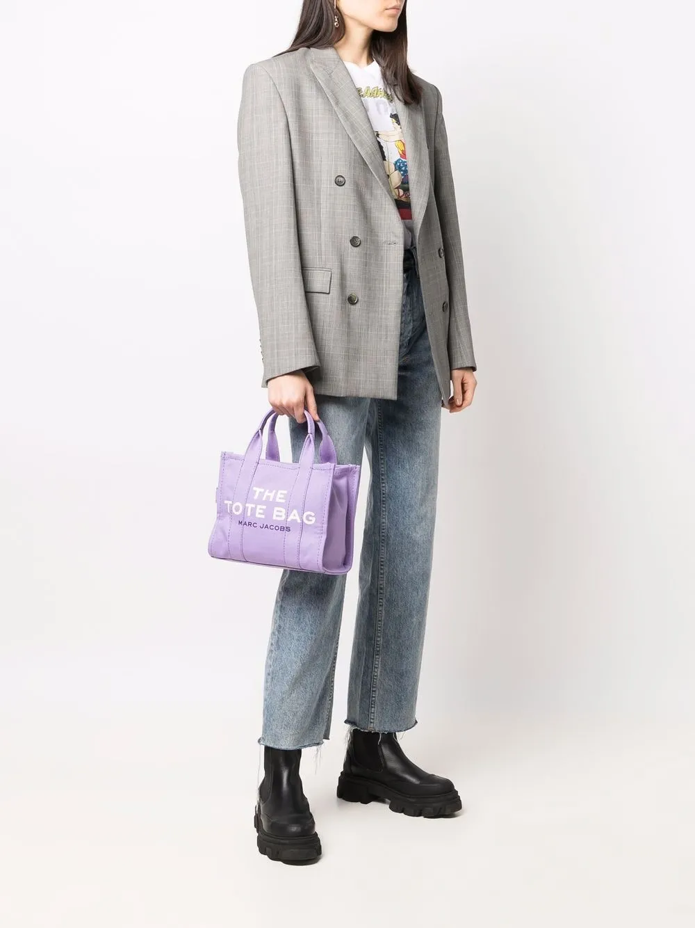 фото Marc jacobs маленькая сумка-тоут snoopy traveller