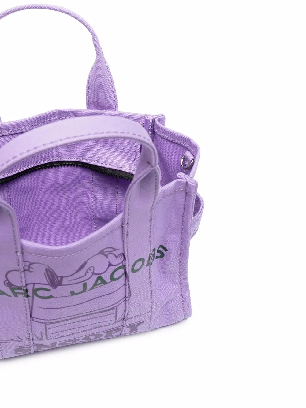 фото Marc jacobs маленькая сумка-тоут snoopy traveller