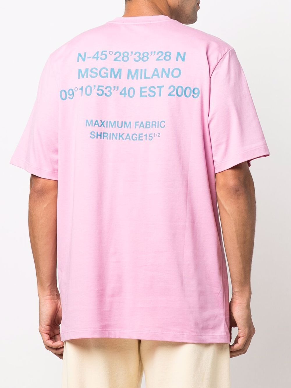 фото Msgm футболка с логотипом