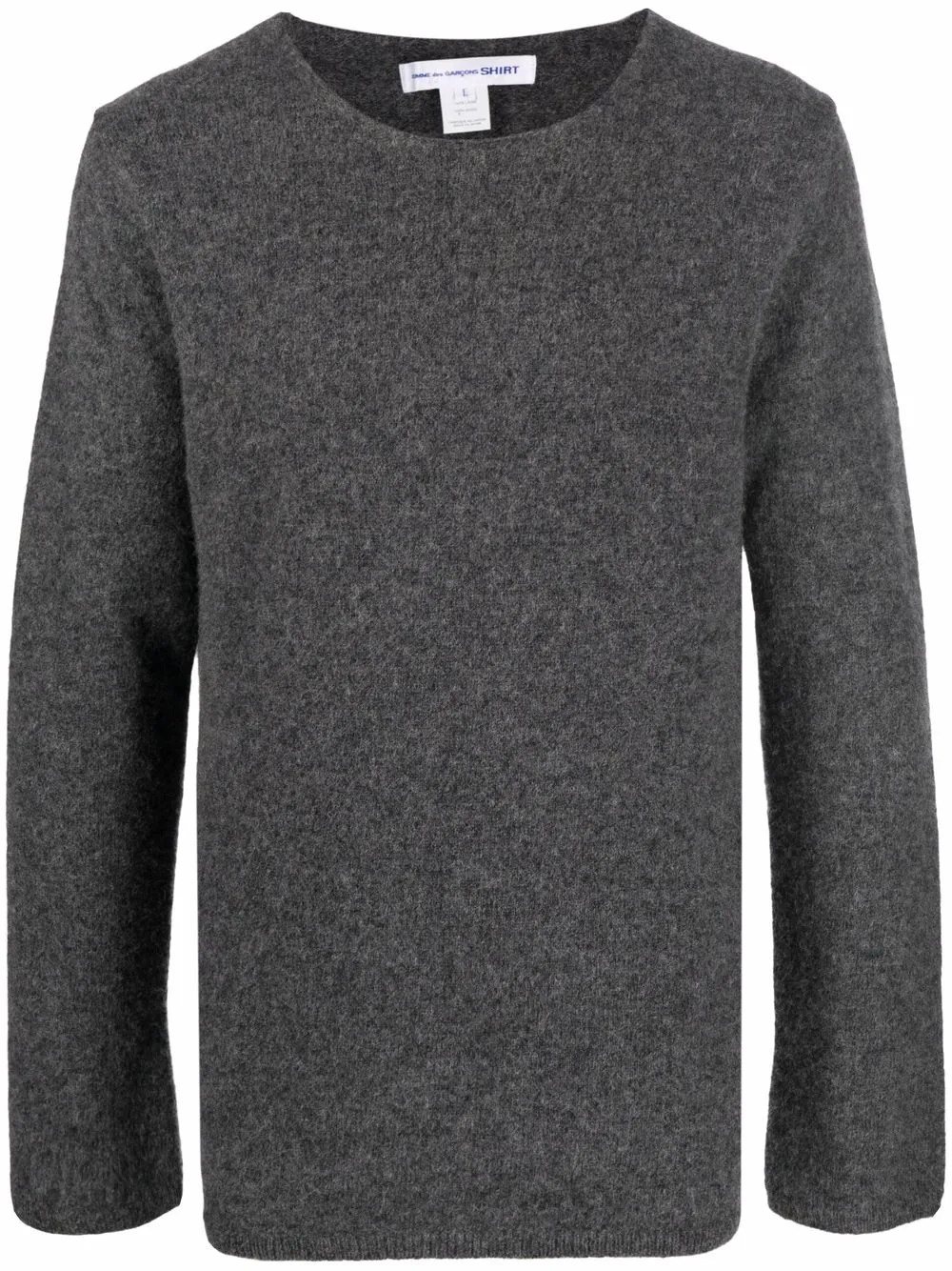 Comme Des Garçons Shirt шерстяной джемпер с круглым вырезом