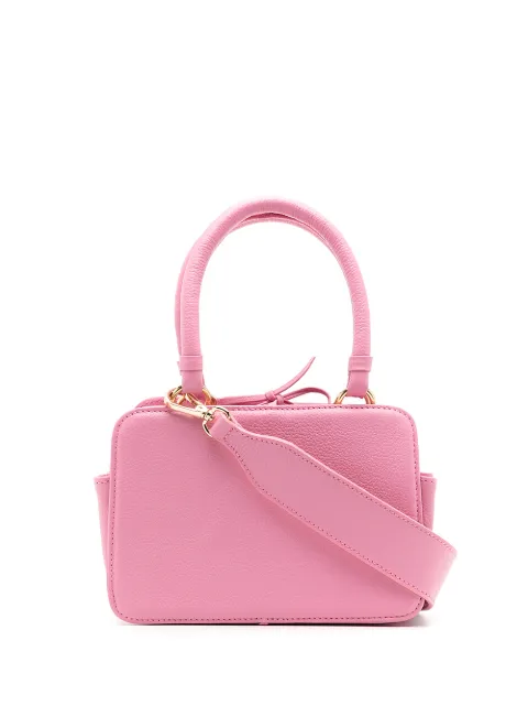 Sarah Chofakian multiple-compartment leather crossbody bag