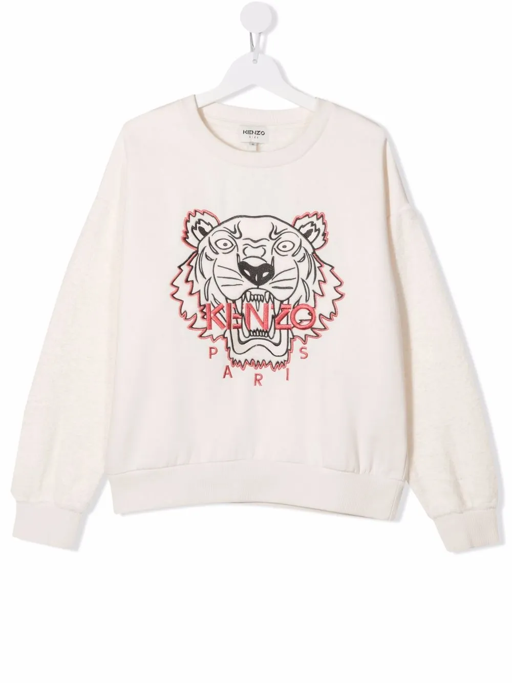 фото Kenzo kids толстовка с вышивкой tiger