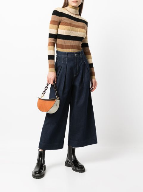 SPORT B. By Agnès B. Pleated Wide-leg Jeans - Farfetch