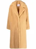 STAND STUDIO midi faux-fur coat - Neutrals