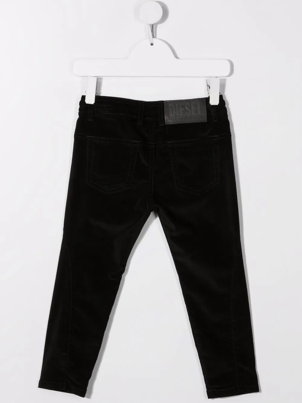 фото Diesel kids джинсы с кулиской и нашивкой-логотипом