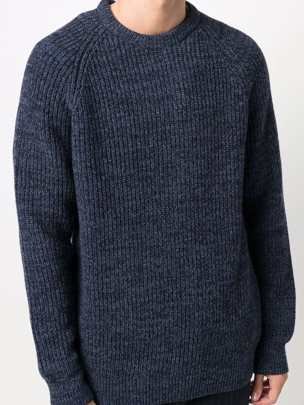 Barbour ribbed knit Crewneck Jumper Farfetch