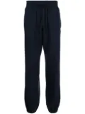 Undercover logo-embroidered drawstring cotton track pants - Blue