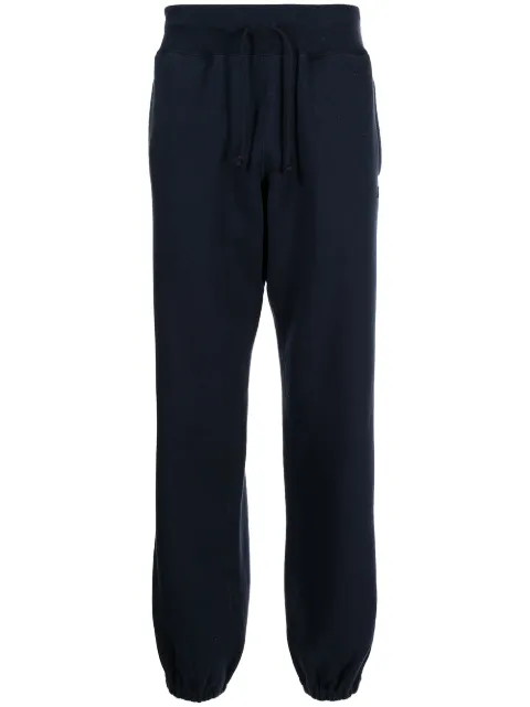 Undercover logo-embroidered drawstring cotton track pants