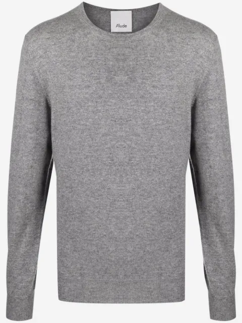 Allude fine-knit cashmere jumper 