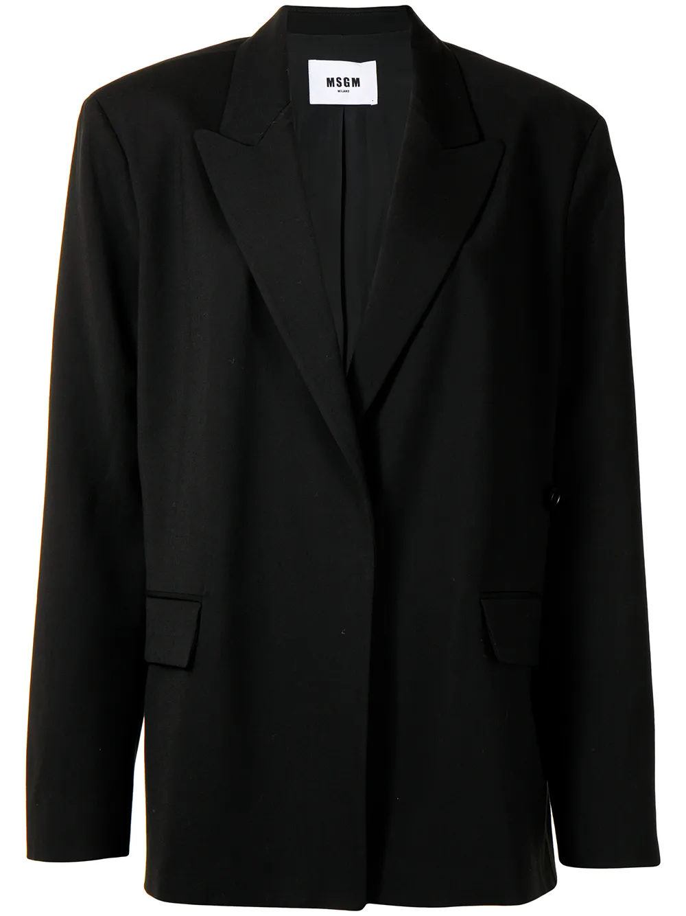 

MSGM blazer con botones - Negro